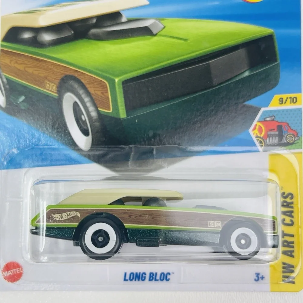 Hot Wheels Long Bloc HW Art Cars 2025 Green Mattel 135/250